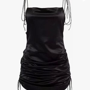 Women Fashion Solid Spaghetti Dress